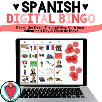 Spanish Games Bundle Of Digital Bingo Games For Google Slides Tpt