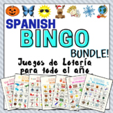 Spanish Bingo Whole Year BUNDLE Juegos de Lotería en Españ