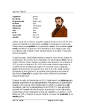 Antoni Gaudí y La sagrada familia Lectura: Biography on th