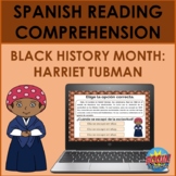 Spanish Black History Month Reading Comprehension: Harriet