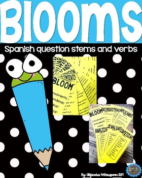 Preview of Spanish Blooms Taxonomy Stems