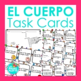 Spanish Body Part Vocabulary Task Cards | El Cuerpo