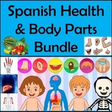 Spanish Body Parts Bundle - Notes, Power Point, Games - La