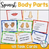 El Cuerpo (Body Parts) Spanish Task Cards