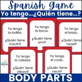 Spanish Body Parts Vocabulary Game Yo tengo...¿Quién tiene...?