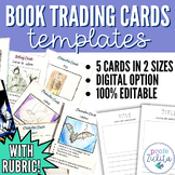 Spanish Book Character Trading Cards Novel Project - EDITA