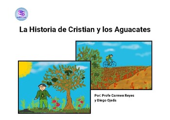 Preview of Spanish Book: Cristian y Los Aguacates