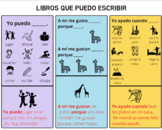 Spanish Book making writing center resource