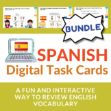 Spanish Boom Cards Bundle | Spanish Distance Learning Bundle