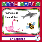 Spanish Boom Cards Self Correcting Reading and Spanish Vocabulary