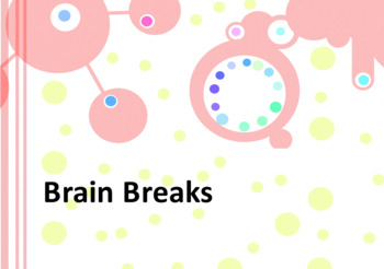 Preview of Spanish Brain Breaks