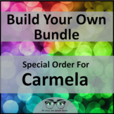 Spanish Build Your Own Bundle of resources Special Order f