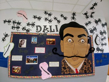 Preview of Spanish Bulletin Board - Salvador Dalí art and culture