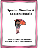 Spanish Weather and Seasons Bundle: Top 5 Resources at 35%