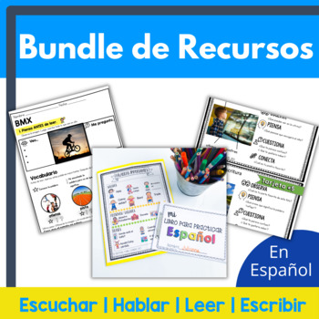 Preview of Spanish Bundle of Resources for Elementary | Recursos para espanol