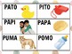 Spanish CVCV words with /P/ sound in the initial position | TpT