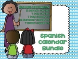 Spanish Calendar Bundle (Days, Months, 1-31) / Español Cal