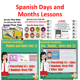 Spanish Calendar Lessons and Musical Videos