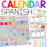 Spanish Calendar Math Activities | Spanish Classroom Decor