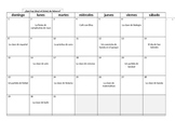 Spanish Calendar and Date InfoGap