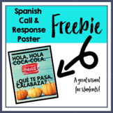 Spanish Call and Response Poster