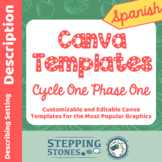 Spanish Canva Template Links for Cycle One Phase One Stepp
