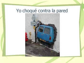 Preview of Spanish Car, Gar, Zar Verbs in Preterit Tense Lesson PowerPoint