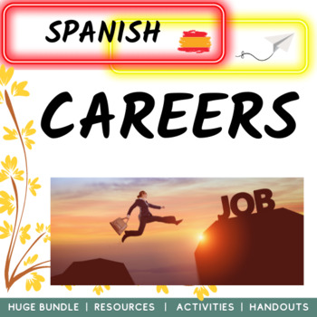 Preview of Spanish Careers + Studying Bundle