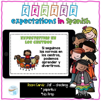 Preview of Center Expectations in Spanish  - Expectativas en los centros