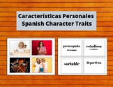 Spanish Character Trait Vocabulary Flashcards/  Caracterís