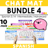 Spanish Chat Mat Bundle 4 - Intermediate and Advanced Topi
