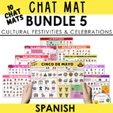 Spanish Chat Mat Bundle 5 - Cultural Festivities & Celebrations