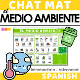 Spanish Chat Mat - El Medio Ambiente - Problemas Medioambientales