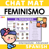 Spanish Chat Mat - Feminismo - Women History Month - Día I