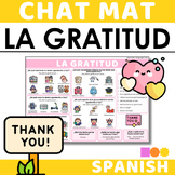 Spanish Chat Mat - Gratitude - Give Thanks - Thanksgiving 