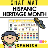 Spanish Chat Mat - Hispanic Heritage Month - Mes de la Her