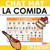 Spanish Chat Mat - La Comida - Spanish Food Speaking & Wri