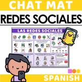 Spanish Chat Mat - Las Redes Sociales - Social Media Chat 