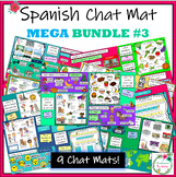Spanish Chat Mat Mega Bundle #3 - 9 Chat Mats!