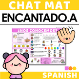 Spanish Chat Mat - Nos Conocemos - Speaking & Writing Supp