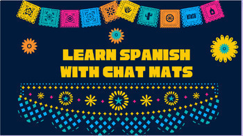 Preview of Spanish Chat Mats for December-April