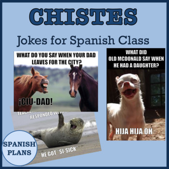 Preview of Spanish Chistes Jokes en Espanol