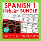 Spanish Christmas Activities - Spanish 1 Holiday Activitie