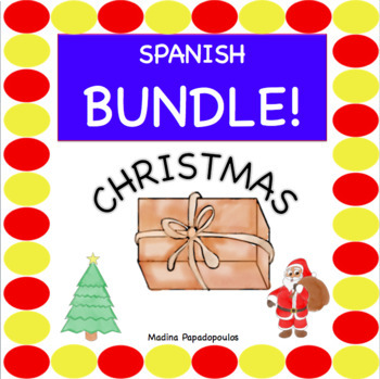 Preview of Spanish Christmas BUNDLE!