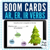 Spanish Christmas Navidad Activity | Boom Cards | AR ER IR