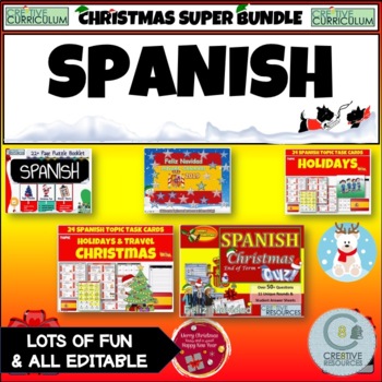 Preview of Spanish Christmas Resources
