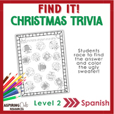 Spanish Christmas Traditions Trivia Ugly Sweater Race Game