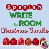 Spanish Christmas Write the Room Bundle