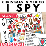 Spanish Christmas in Mexico Vocabulary I SPY Activity - Yo
