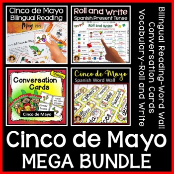 Preview of Spanish Cinco de Mayo MEGA BUNDLE